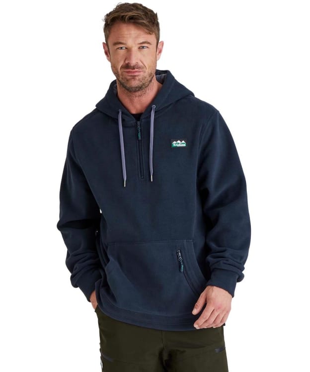 Men's Ridgeline Ballistic Long Sleeved Fleece Hoodie - Navy