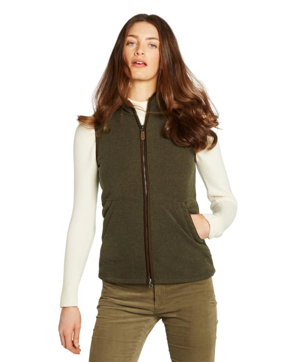 Women’s Dubarry Carbury Fleece Gilet - Olive