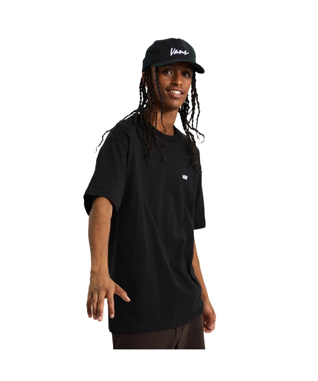 Men's Vans Left Chest II Loose Short Sleeve Tee - Black