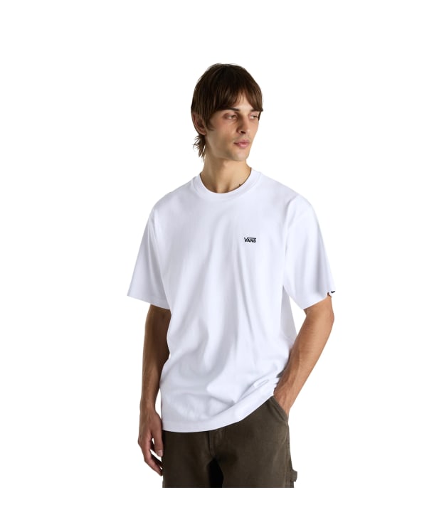 Men's Vans Left Chest II Loose Short Sleeve Tee - White
