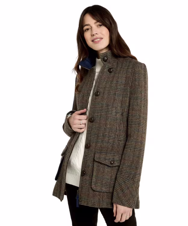 Women’s Dubarry Willow Tweed Utility Jacket - Kelty Glen