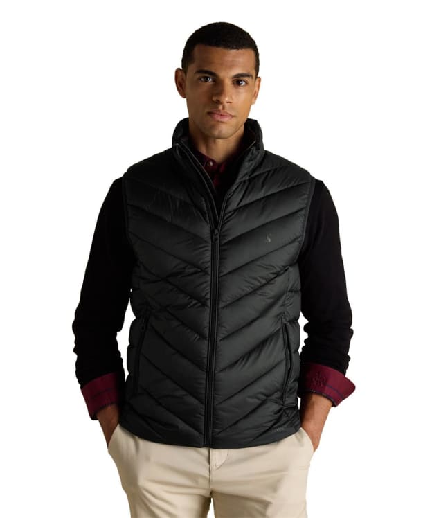 Men's Joules Garrett Showerproof Gilet - Black