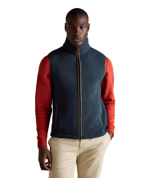 Men's Joules Heritage Fleece Gilet - Navy