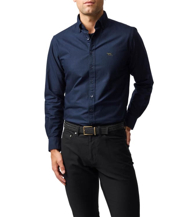 Men's Rodd & Gunn Long Sleeve Oxford Shirt - Eclipse
