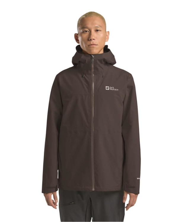 Men's Jack Wolfskin Highest Peak 3L Jacket - Peat