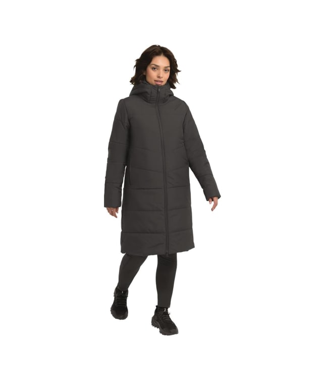 Women's Jack Wolfskin Deutzer Long Coat - Black