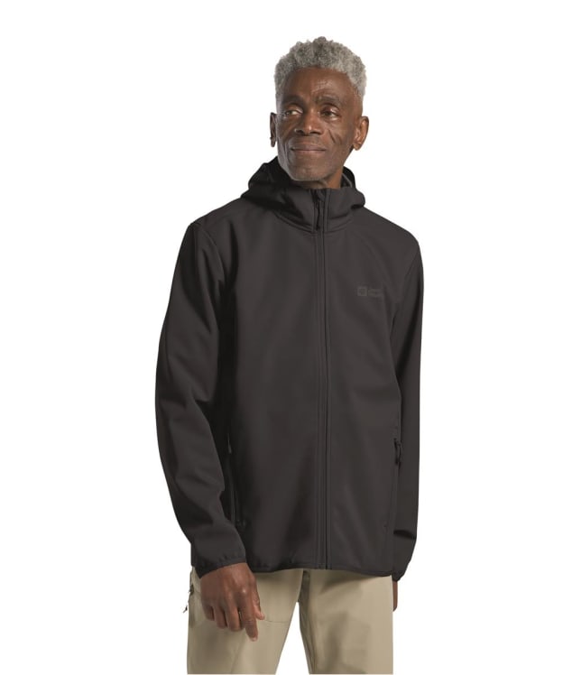 Men's Jack Wolfskin Bornberg Hoody - Black