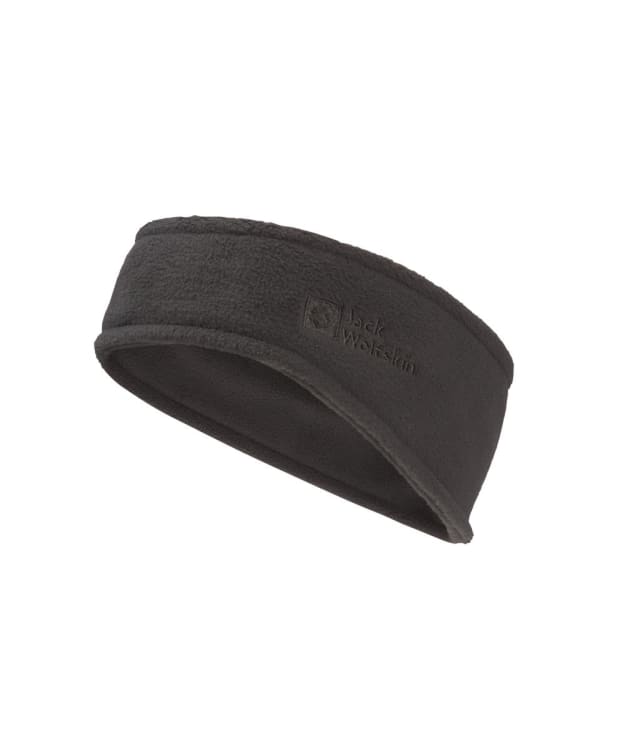 Jack Wolfskin Vertigo Fleece Headband - Black