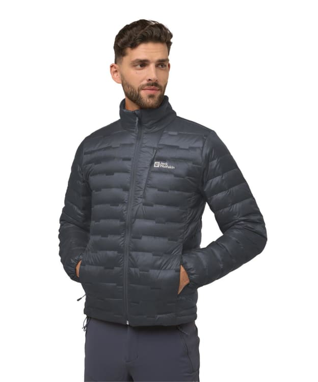 Men's Jack Wolfskin Passamani Down Packable Jacket - Midnight Sky
