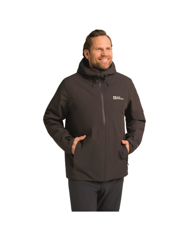 Men's Jack Wolfskin Wisper Waterproof Insulated Jacket - Peat