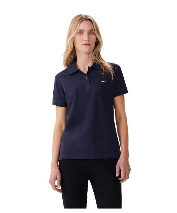 Women's R.M. Williams Margaret Polo - Navy
