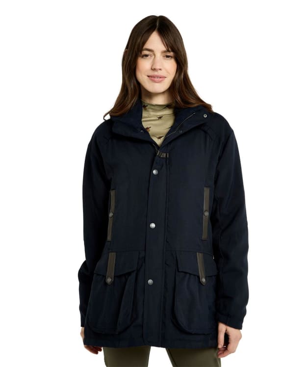 Women's Dubarry Sherwood Waterproof Jacket - Navy