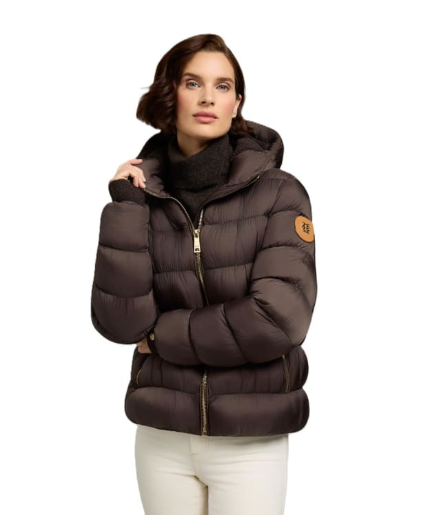 Women's Holland Cooper Harrow Padded Jacket - Chocolate