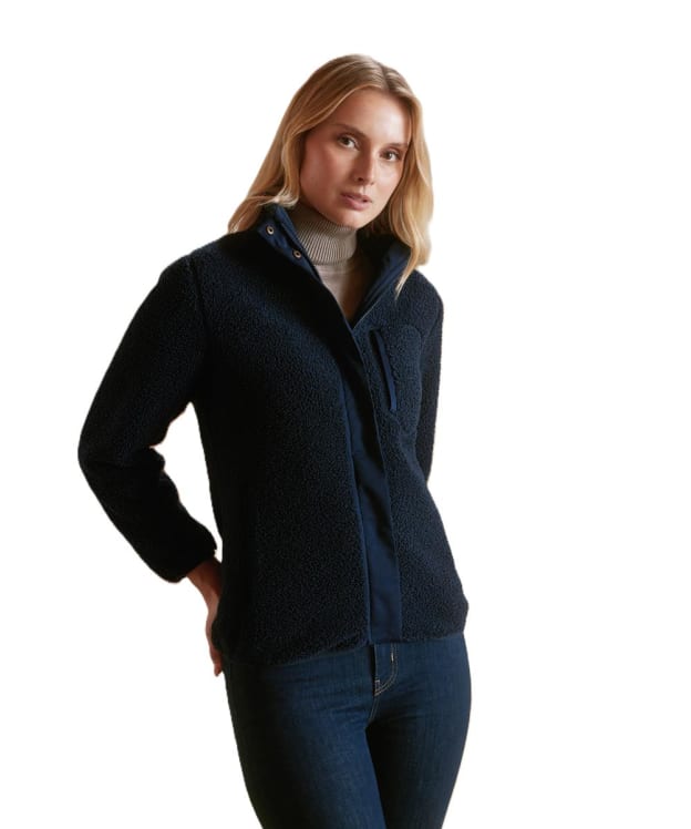 Women's Fairfax & Favor Agnes Fleece Jacket - Navy