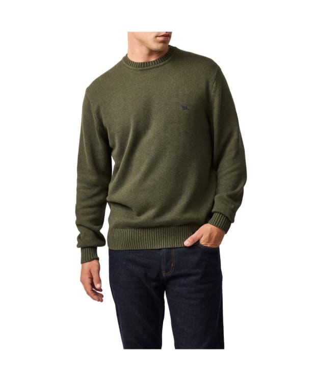 Men's Rodd & Gunn Crew Neck Knit Jumper - Loden