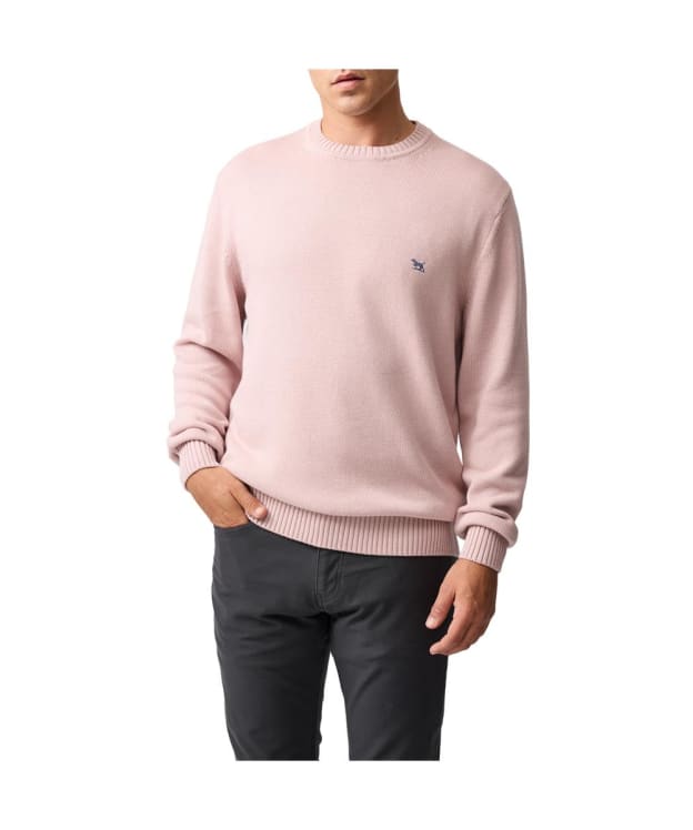 Men's Rodd & Gunn Crew Neck Knit Jumper - Magnolia