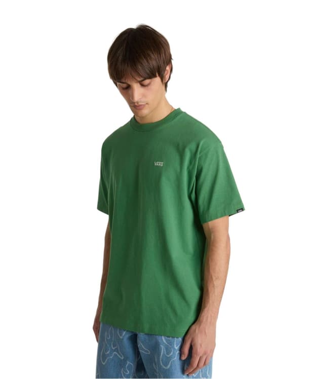 Men's Vans Left Chest II Loose Short Sleeve Tee - Fairway