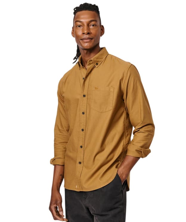 Men's Aubin Aldridge Oxford Button Down Shirt - Dijon