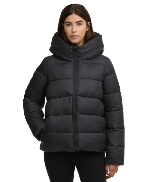 Women's Barbour International Olivios Puffer Jacket - Black