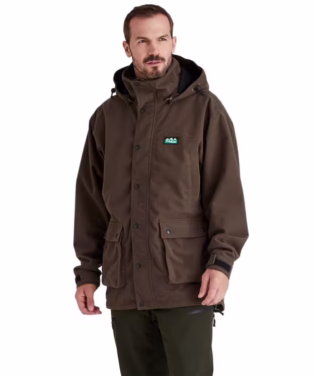 Men's Ridgeline Torrent Waterproof, Windproof, Breathable Jacket - Bark