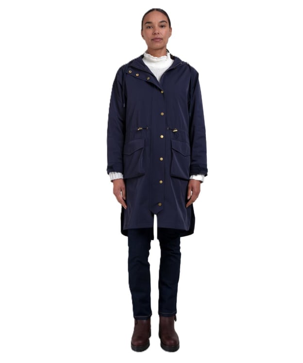 Women's Fairfax & Favor Cressida Rain Coat - Navy