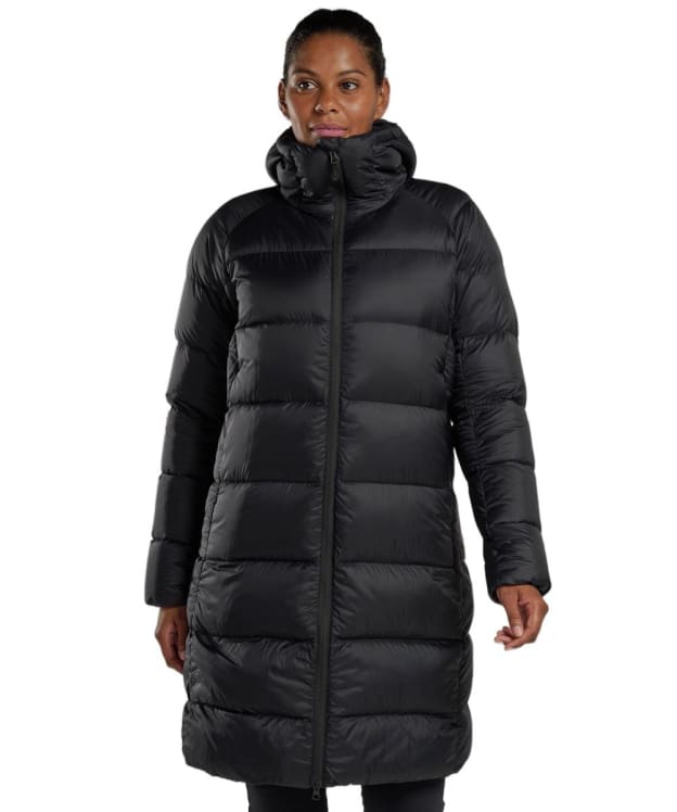 Women's Montane Polaron XT Longline Hooded Jacket - Black