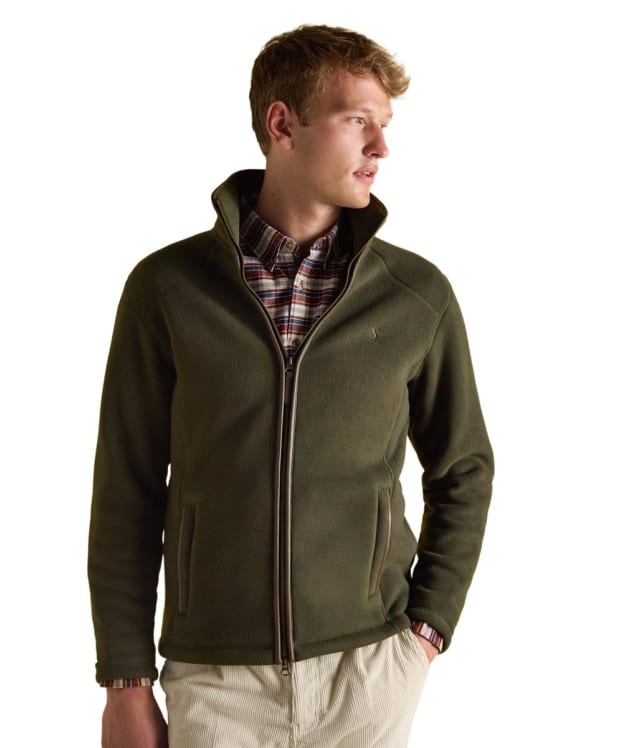 Men's Joules Heritage Fleece Jacket - Dark Green