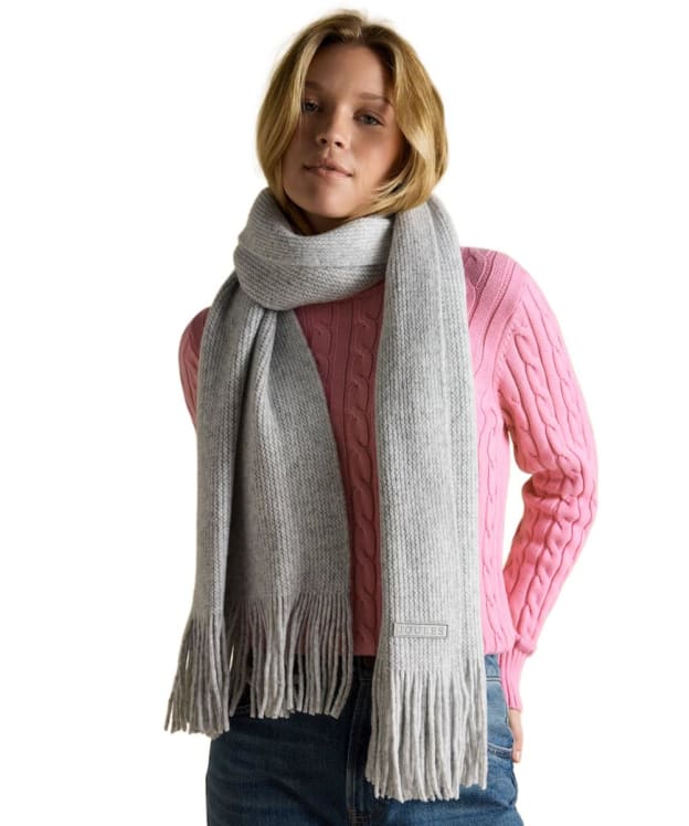 Women's Joules Rosa Scarf - Grey