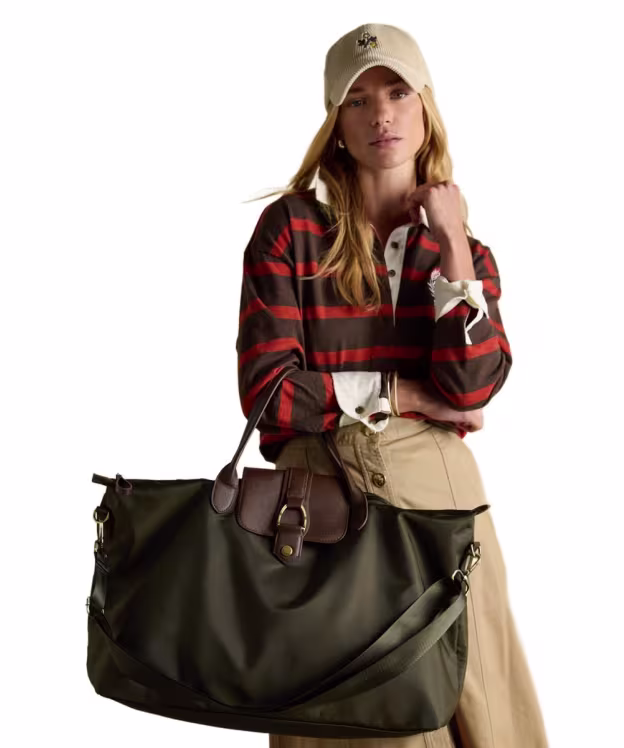 Women's Joules Edie Weekend Bag - Khaki Green