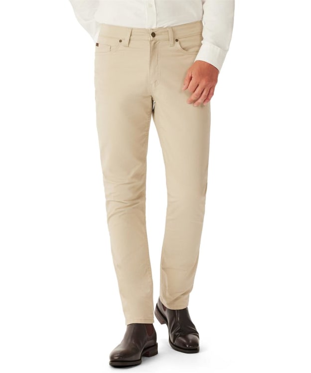 Men’s R.M. Williams Loxton 5 Pocket Jeans - Regular Fit - Tapered Leg - Bone