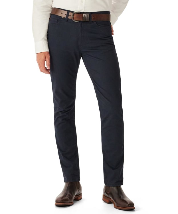 Men’s R.M. Williams Loxton 5 Pocket Jeans - Regular Fit - Tapered Leg - Navy
