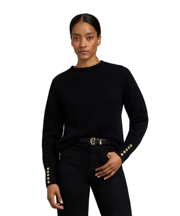 Women's Holland Cooper Tori Crew Neck Knit - Black