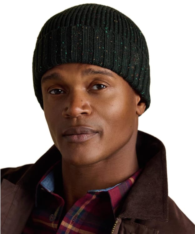 Men's Joules Hammond Beanie Hat - Green