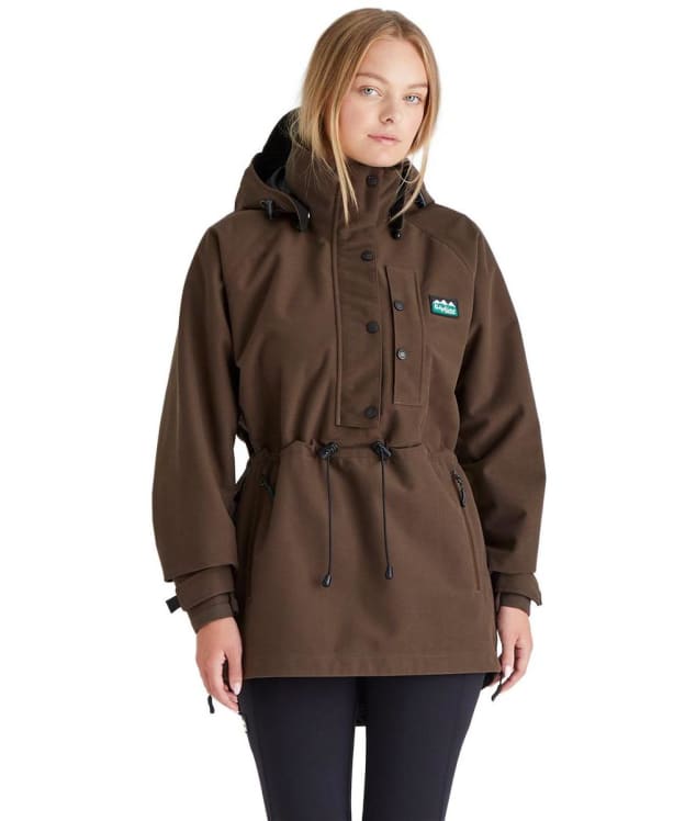 Women's Ridgeline Monsoon Classic Waterproof, Windproof, Breathable Smock - Bark