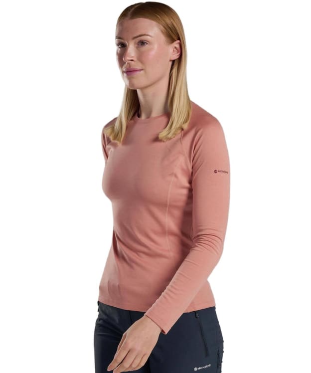Women's Montane Dart Long Sleeve T-Shirt - Pink / Clay