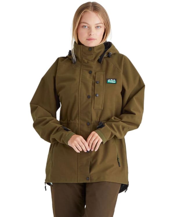Women's Ridgeline Monsoon Classic Waterproof, Windproof, Breathable Jacket - Teak
