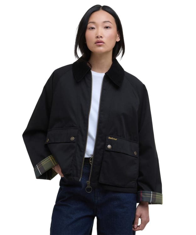 Women's Barbour Winnie Casual Jacket - Black