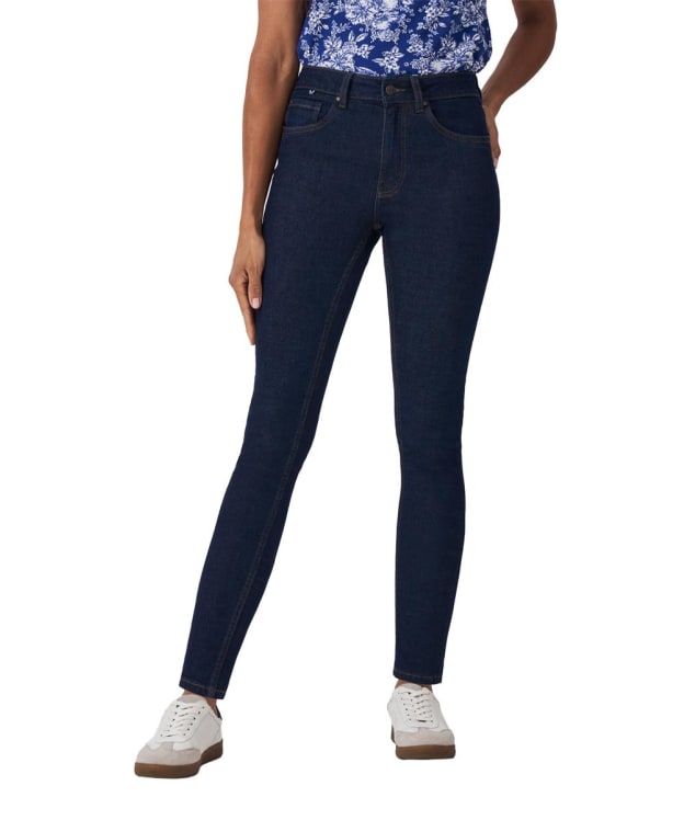 Women's Crew Clothing Skinny Jean - Dark Wash