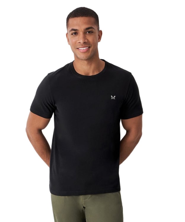 Men's Crew Clothing Classic Short-Sleeved T-Shirt - Heritage Black