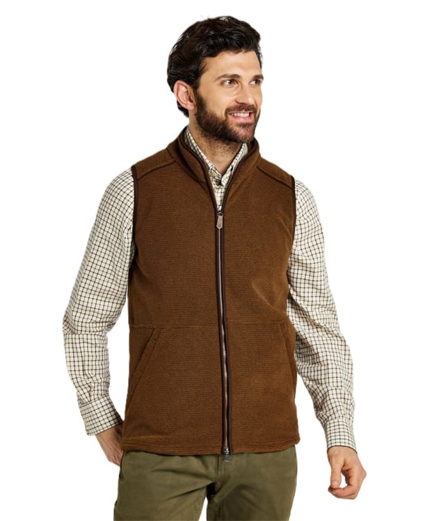 Men's Dubarry Lifford Fleece Gilet - Walnut