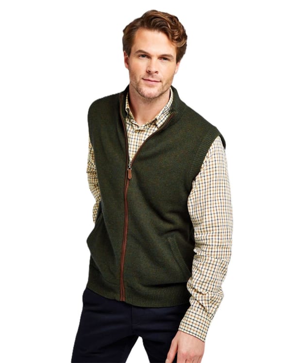 Men’s Dubarry Upperwood Knit Gilet - Olive