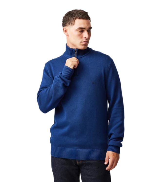 Men’s Rodd & Gunn Merrick Bay 1/4 Zip Knit - Lagoon