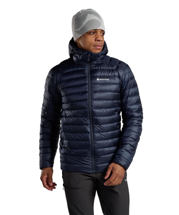 Men’s Montane Anti-Freeze Hooded Down Jacket - Eclipse Blue
