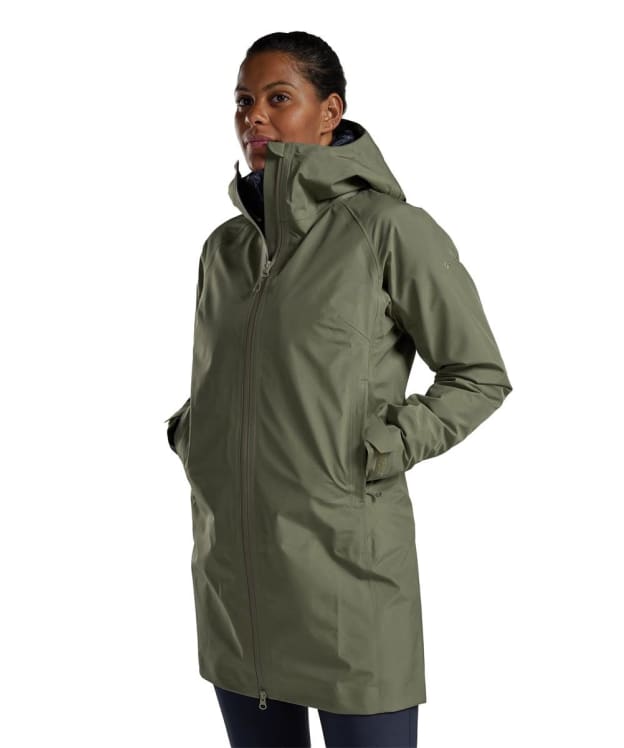 Women's Montane Spirit Waterproof Long Jacket - Caper