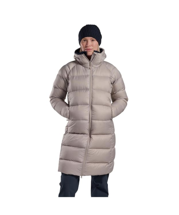 Women's Montane Polaron XT Longline Hooded Jacket - Oyster