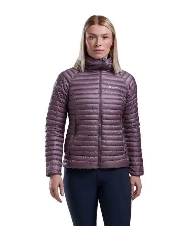 Women's Montane Alpine 850 Nano Hooded Jacket - Moonscape