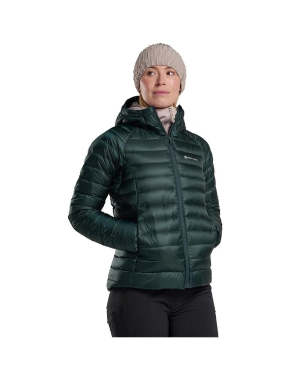 Women's Montane Anti-Freeze Hooded Jacket - Deep Forest
