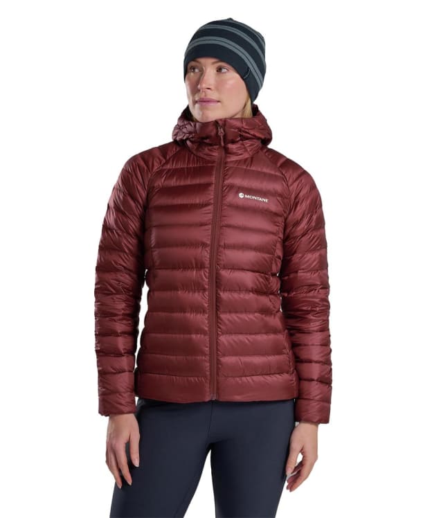 Women's Montane Anti-Freeze Hooded Jacket - Sumac Plant