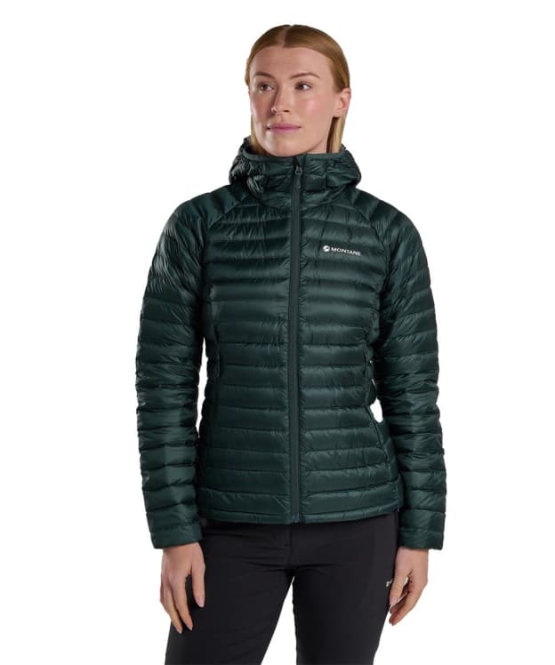 Women's Montane Anti Freeze Lite Hooded Jacket - Deep Forest