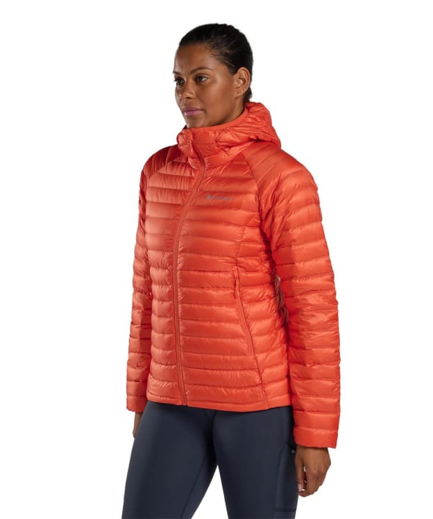 Women's Montane Anti Freeze Lite Hooded Jacket - Tigerlily